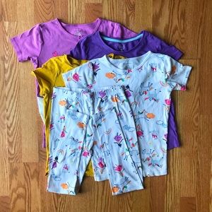 Carter’s & Wonder Nation Girls Summer Set, Sz 9/10